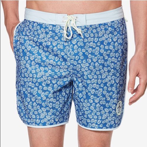 penguin swimming trunks
